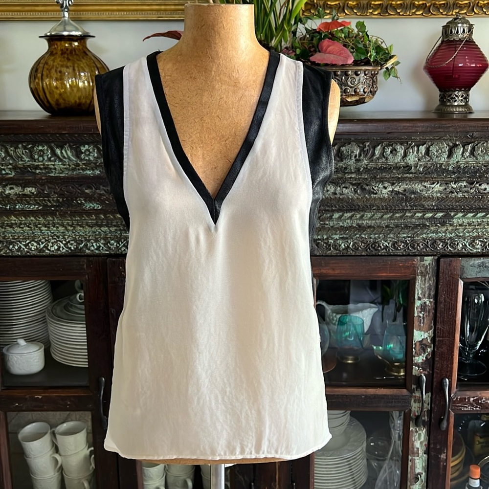 SW3 Bespoke Sheer Color Block Tank